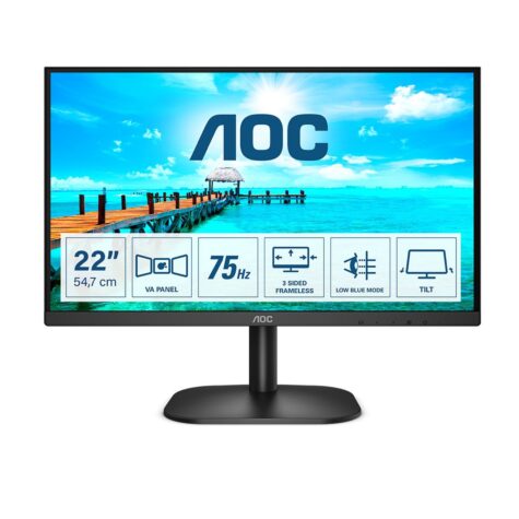 AOC 21.5" MONITOR - HDMI - VGA - 1920X 1080