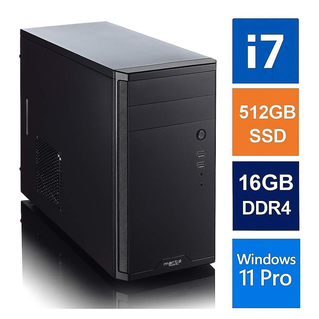 STORM MATX Tower PC - i7-14700 - 16GB DDR4 - 512GB SSD - STORM COMPUTER ...