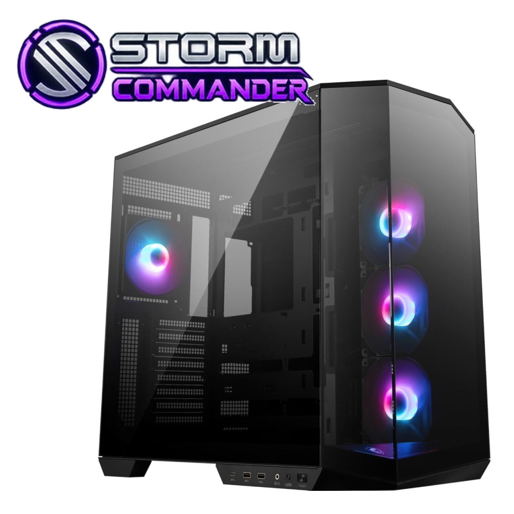 Storm Commander – 32GB DDR5 RAM – RTX 5070 – Ryzen 5 8400F – 1TB SSD – Windows 11 Home